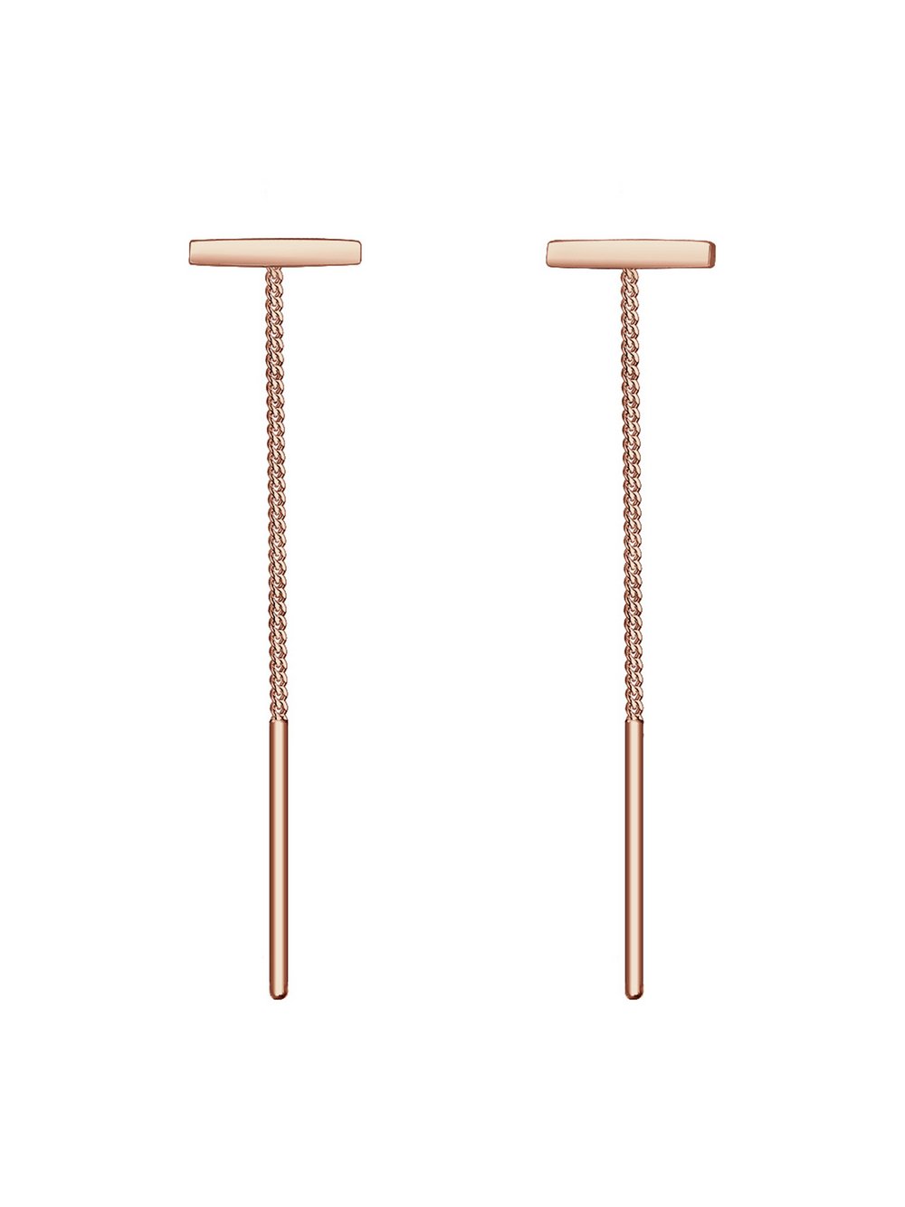 Thumbnail - Elli Ohrringe Damen Sterlingsilber roségold, 50
