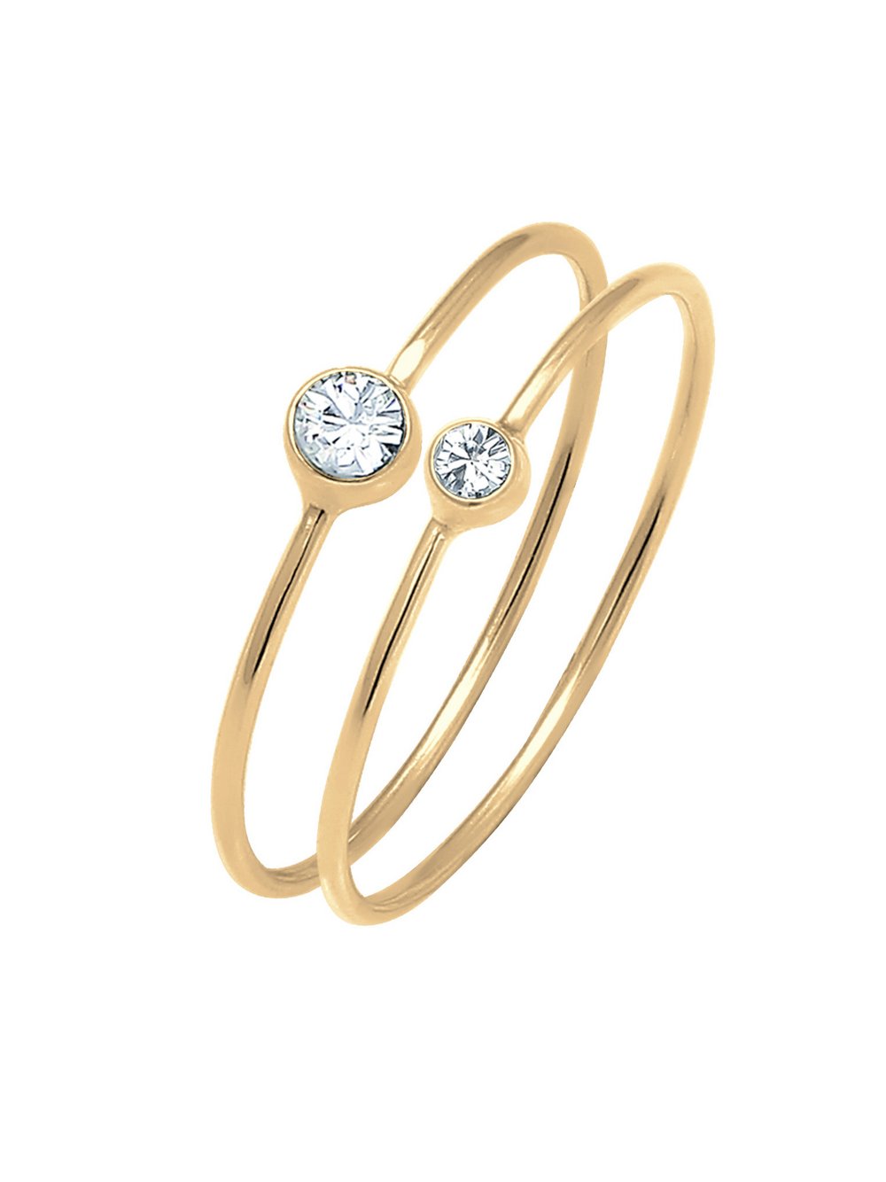 Elli Ring Damen Sterlingsilber gold, 42