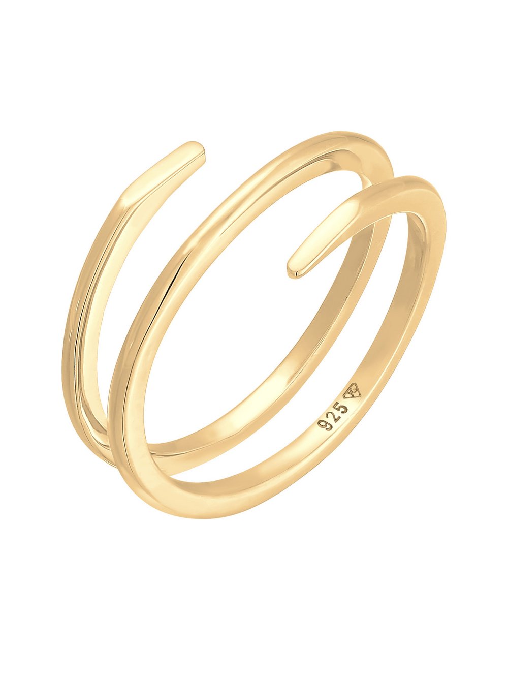 Elli Ring Damen Sterlingsilber gold, 56