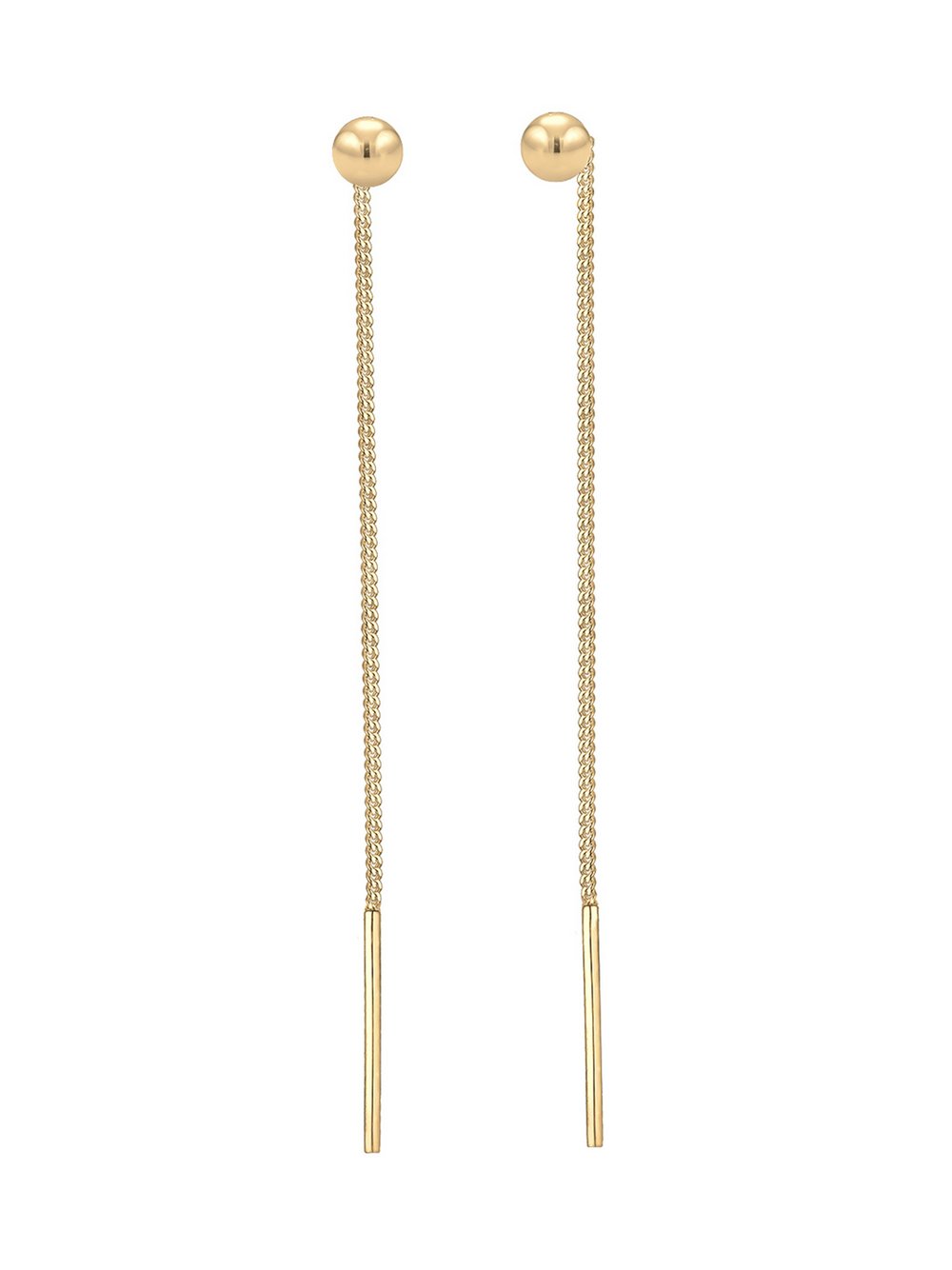 Thumbnail - Elli Ohrringe Damen Sterlingsilber gold, 68