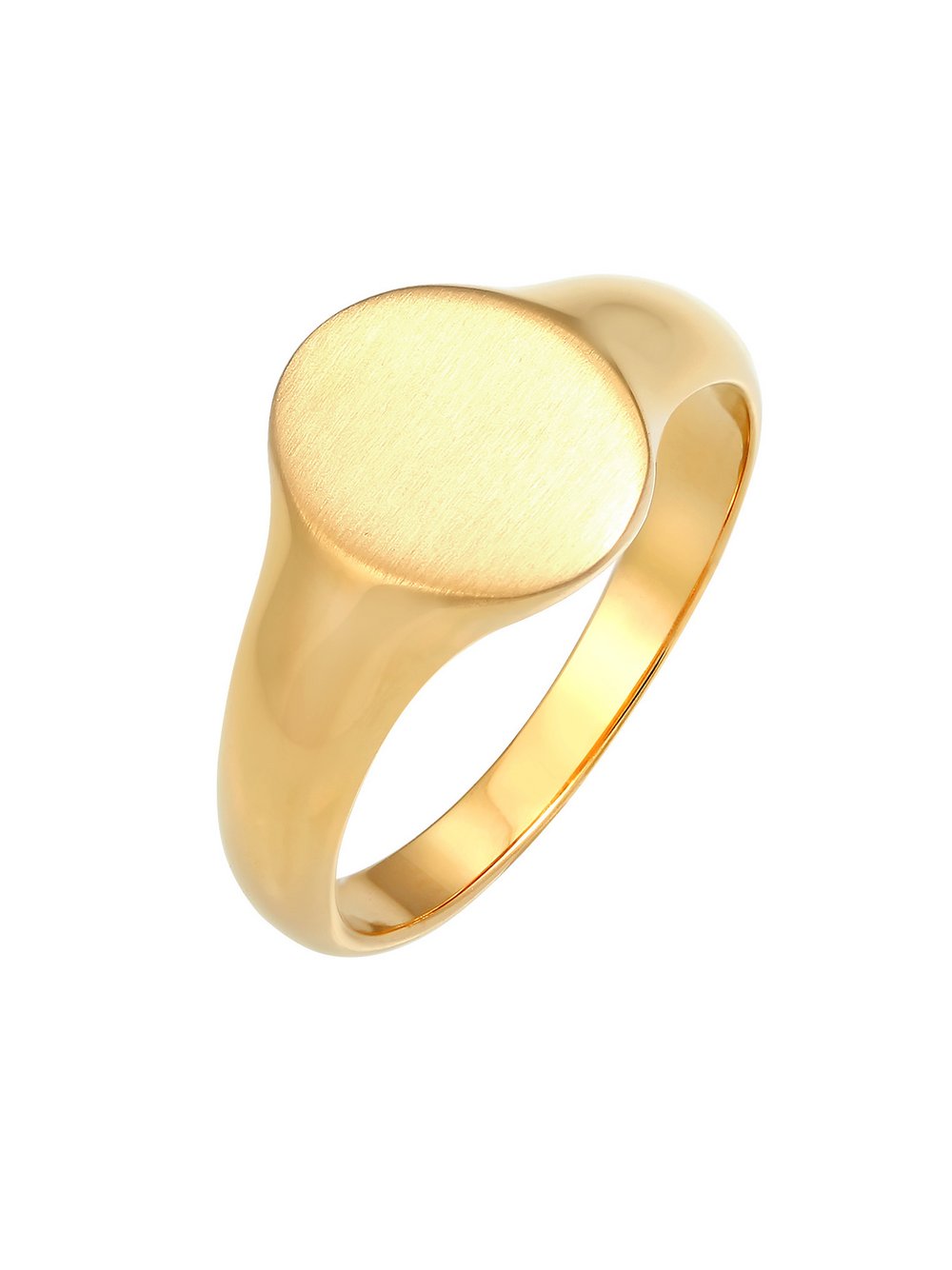 KUZZOI Ring Herren Sterlingsilber gold, 58