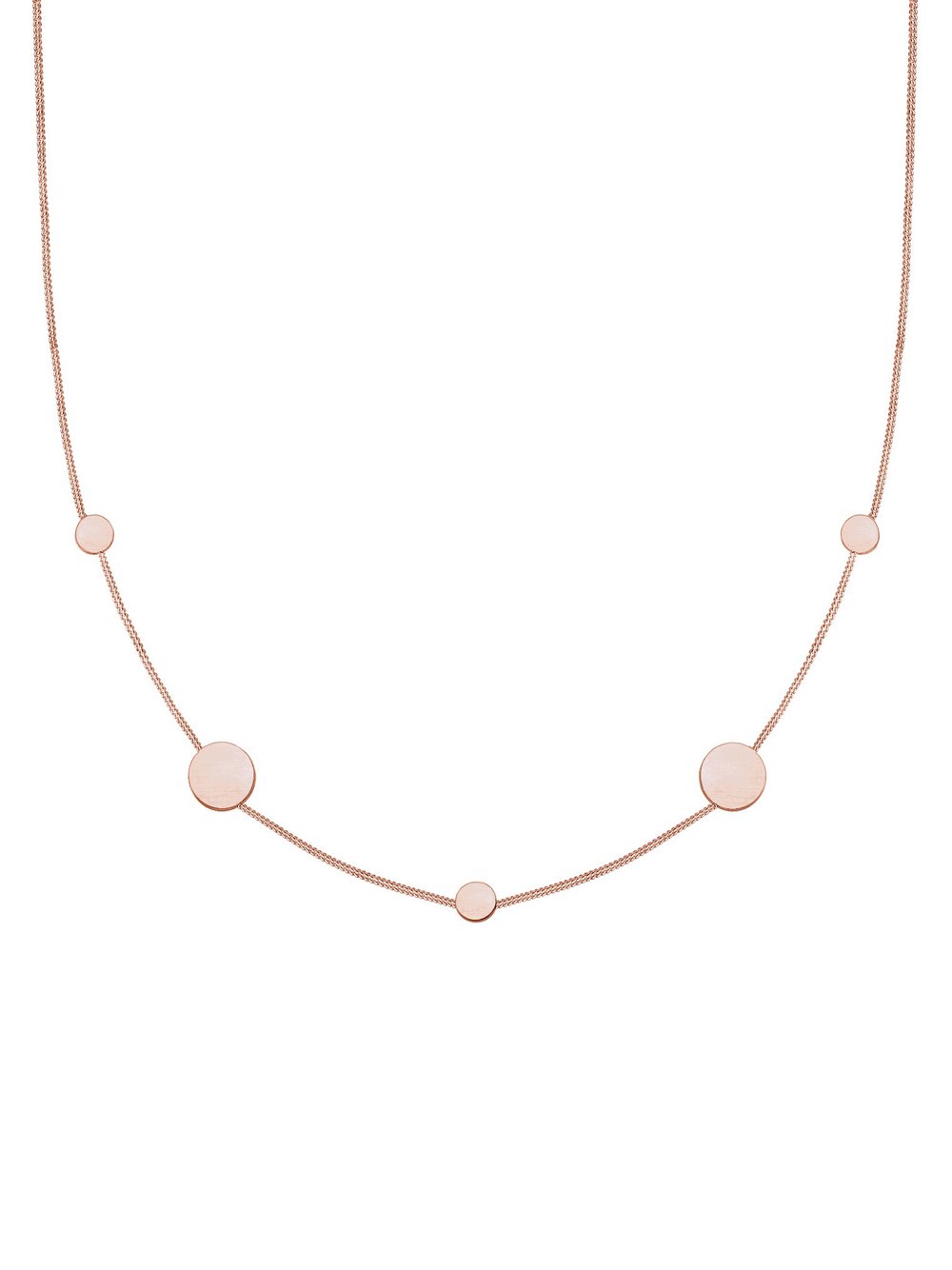Thumbnail - Elli Halskette Damen Sterlingsilber roségold, 40