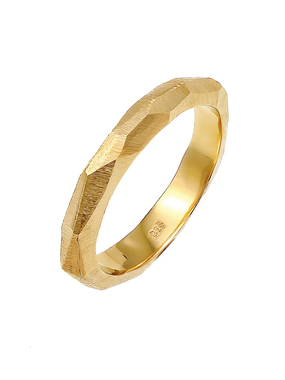 Elli PREMIUM Ring Damen Sterlingsilber gold, 60