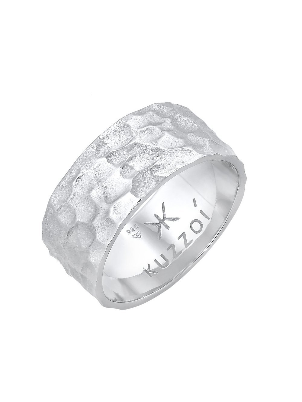 KUZZOI Ring Herren Sterlingsilber silber, 64