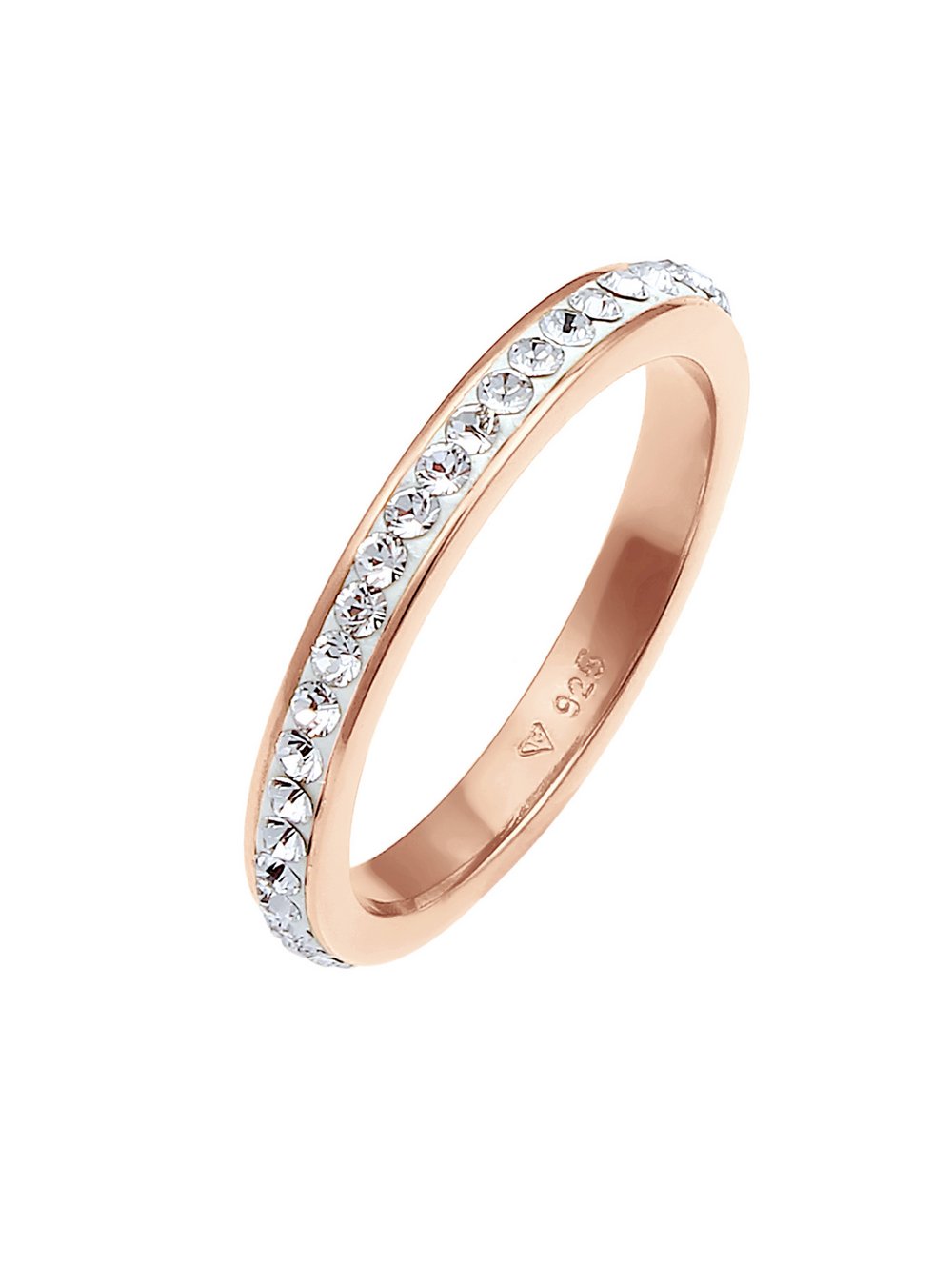 Elli Ring Damen Sterlingsilber rosa, 52