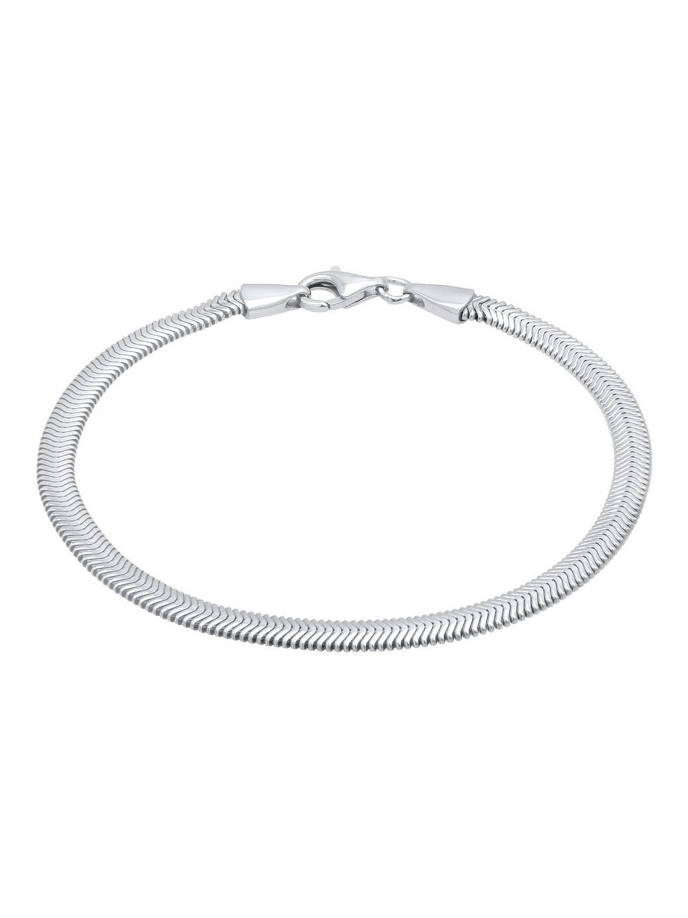 KUZZOI Armband Herren Sterlingsilber silber, 23