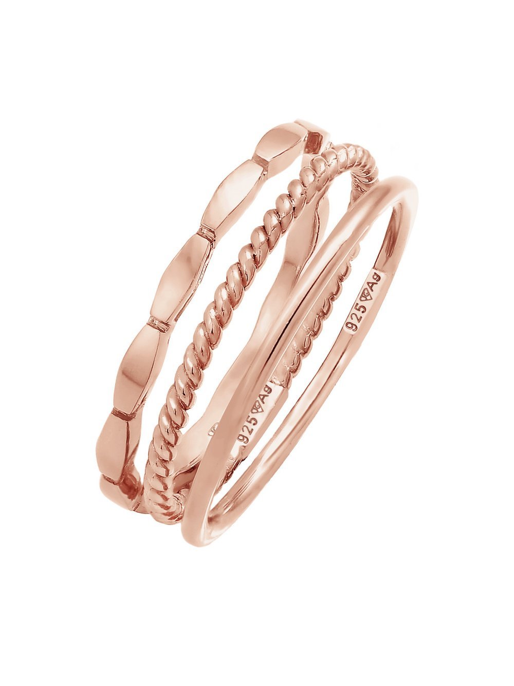 Elli Ring Damen Sterlingsilber gold, 54