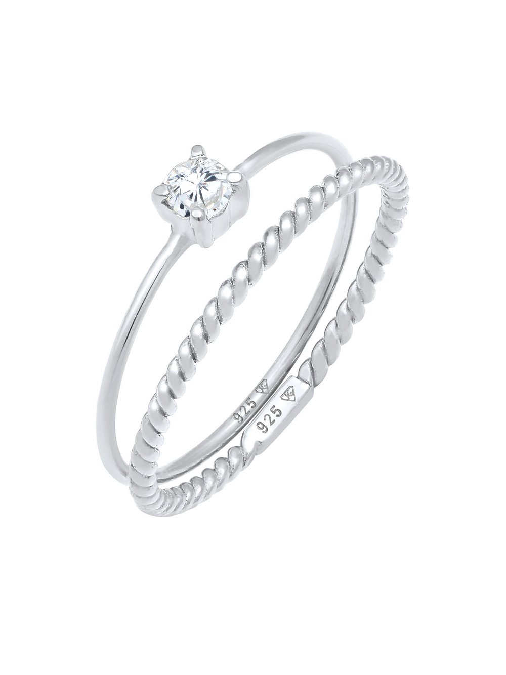 Elli Ring Damen Sterlingsilber silber, 52