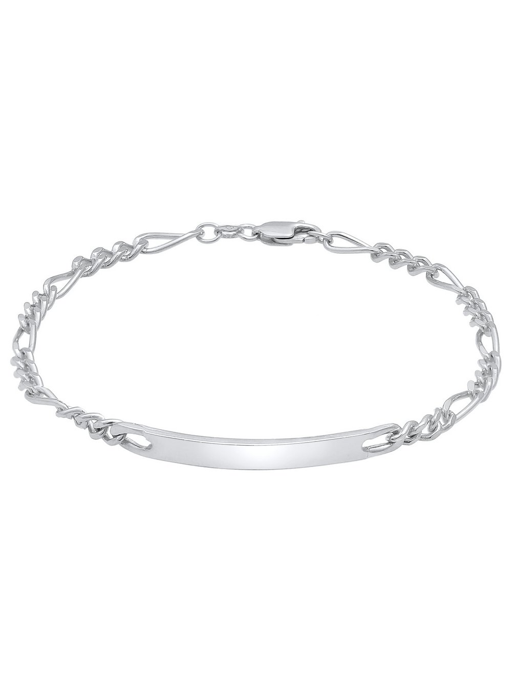 KUZZOI Armband Herren Sterlingsilber silber, 19