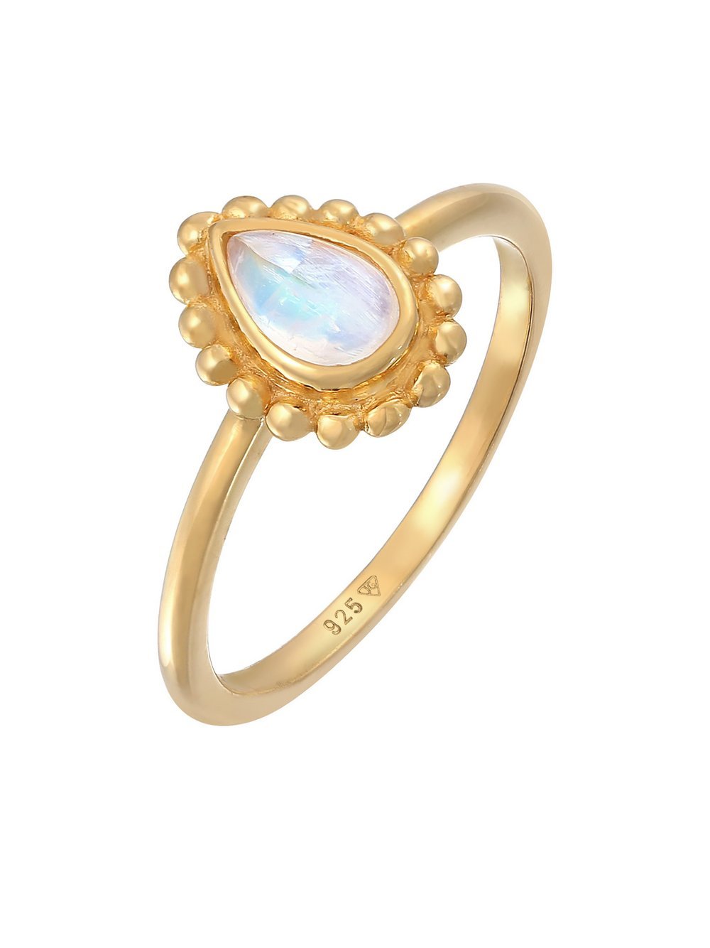 Elli Ring Damen Sterlingsilber gold, 58