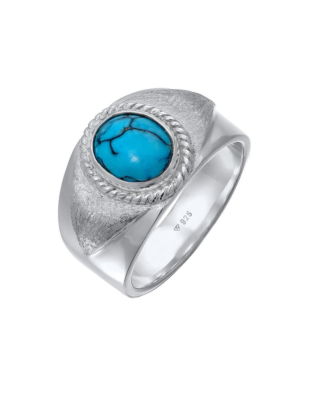 KUZZOI Ring Herren Sterlingsilber silber, 64