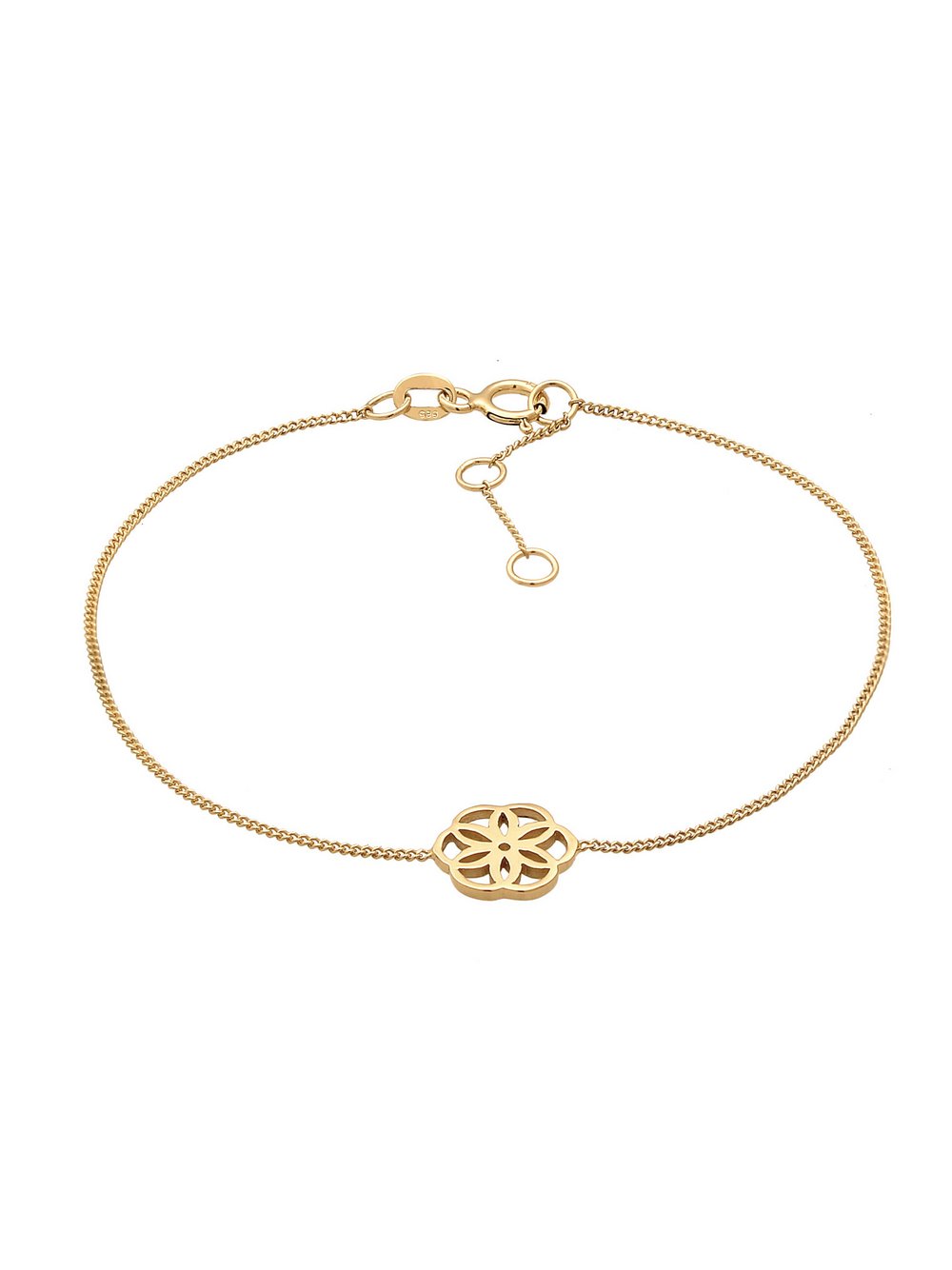 Elli PREMIUM Armband Damen Gelbgold gold, 16