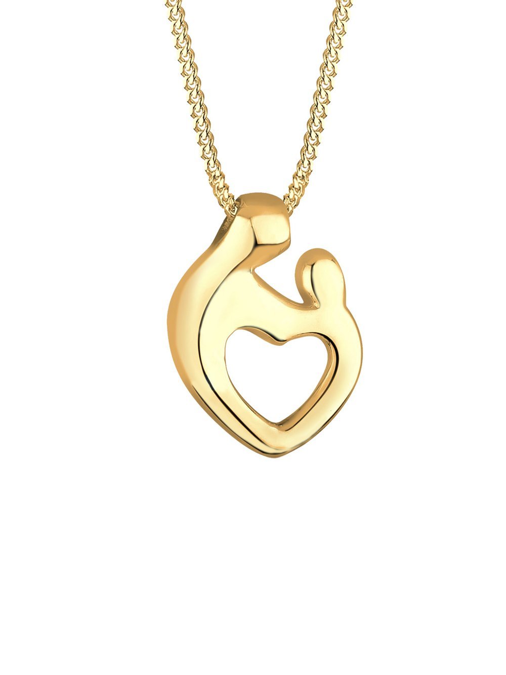 Elli Halskette Damen Sterlingsilber gold, 55