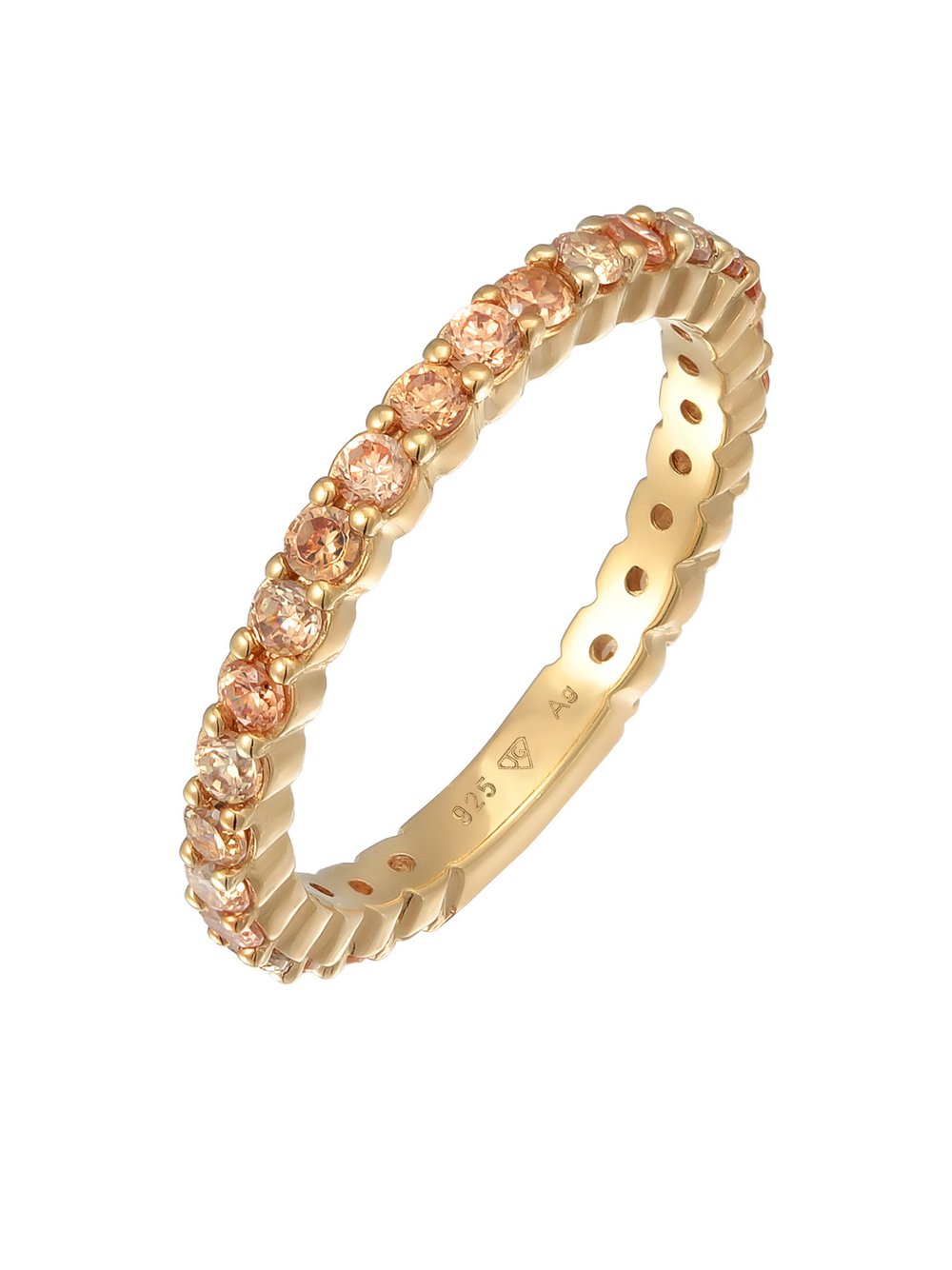 Elli Ring Damen Sterlingsilber gold, 58