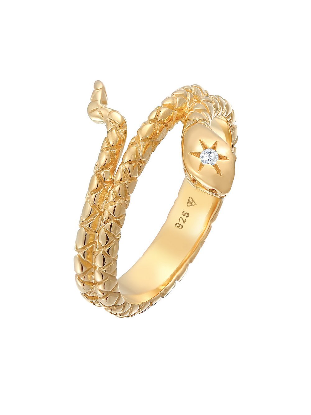 Elli Ring Damen Sterlingsilber gold, 56