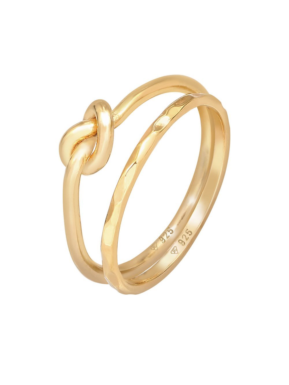 Elli Ring Damen Sterlingsilber gold, 52