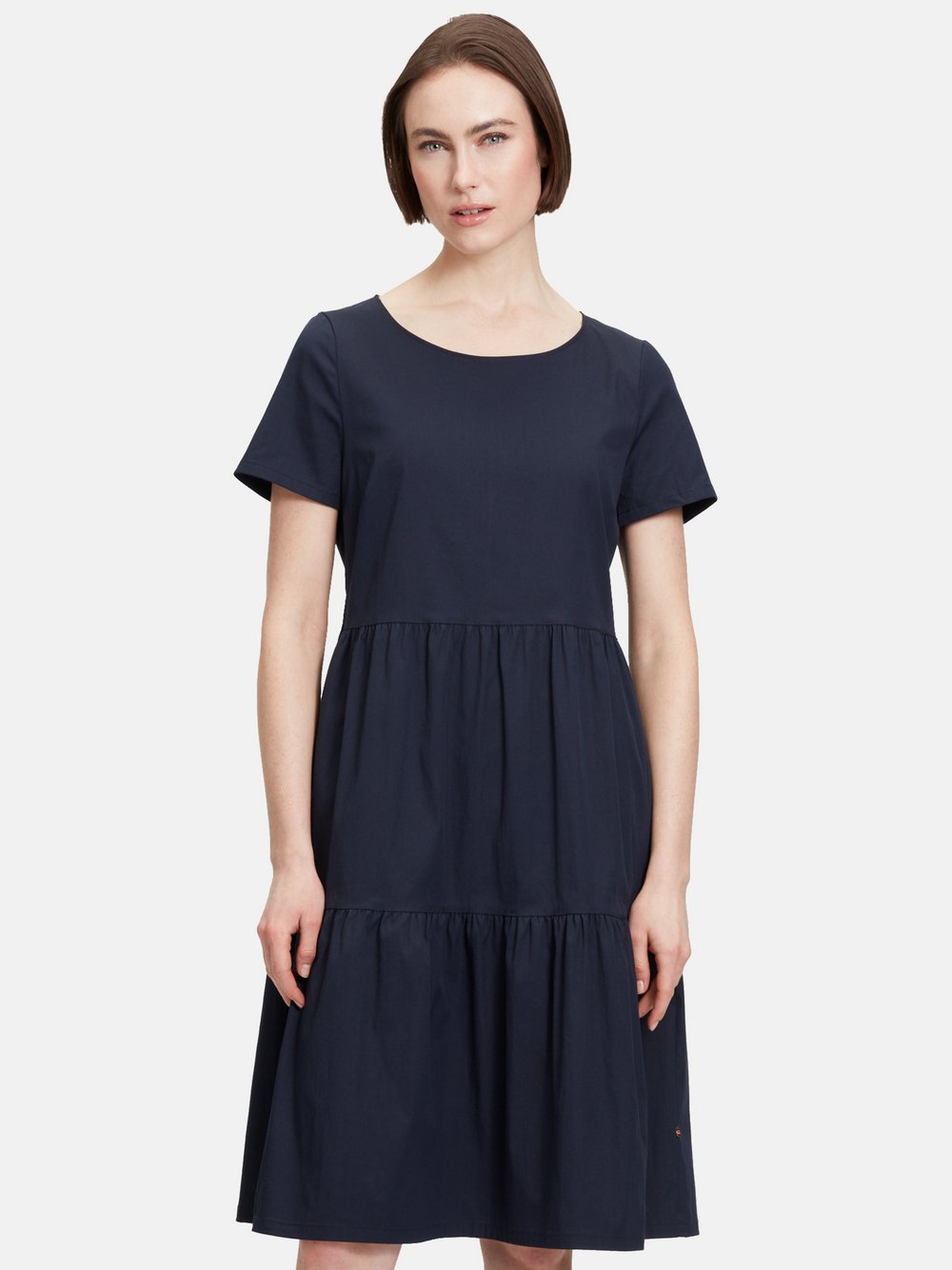 Vera Mont Sommerkleid Damen Baumwolle blau, 42