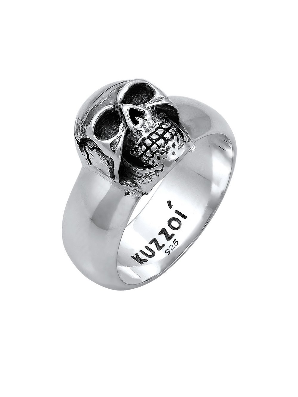 KUZZOI Ring Herren Sterlingsilber silber, 64