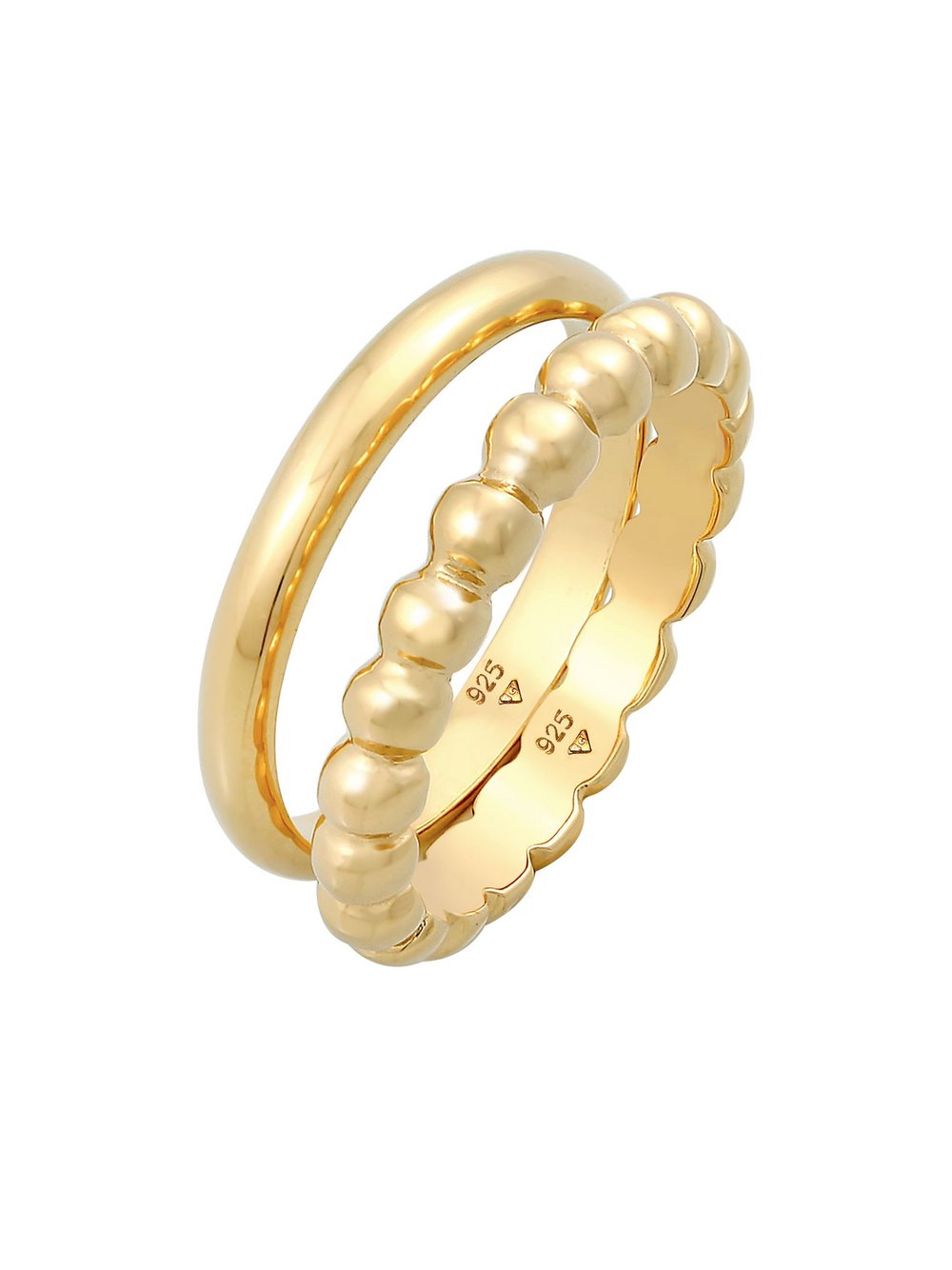 Elli Ring Damen Sterlingsilber gold, 58