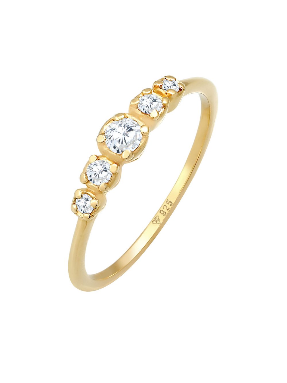 Elli Ring Damen Sterlingsilber gold, 52