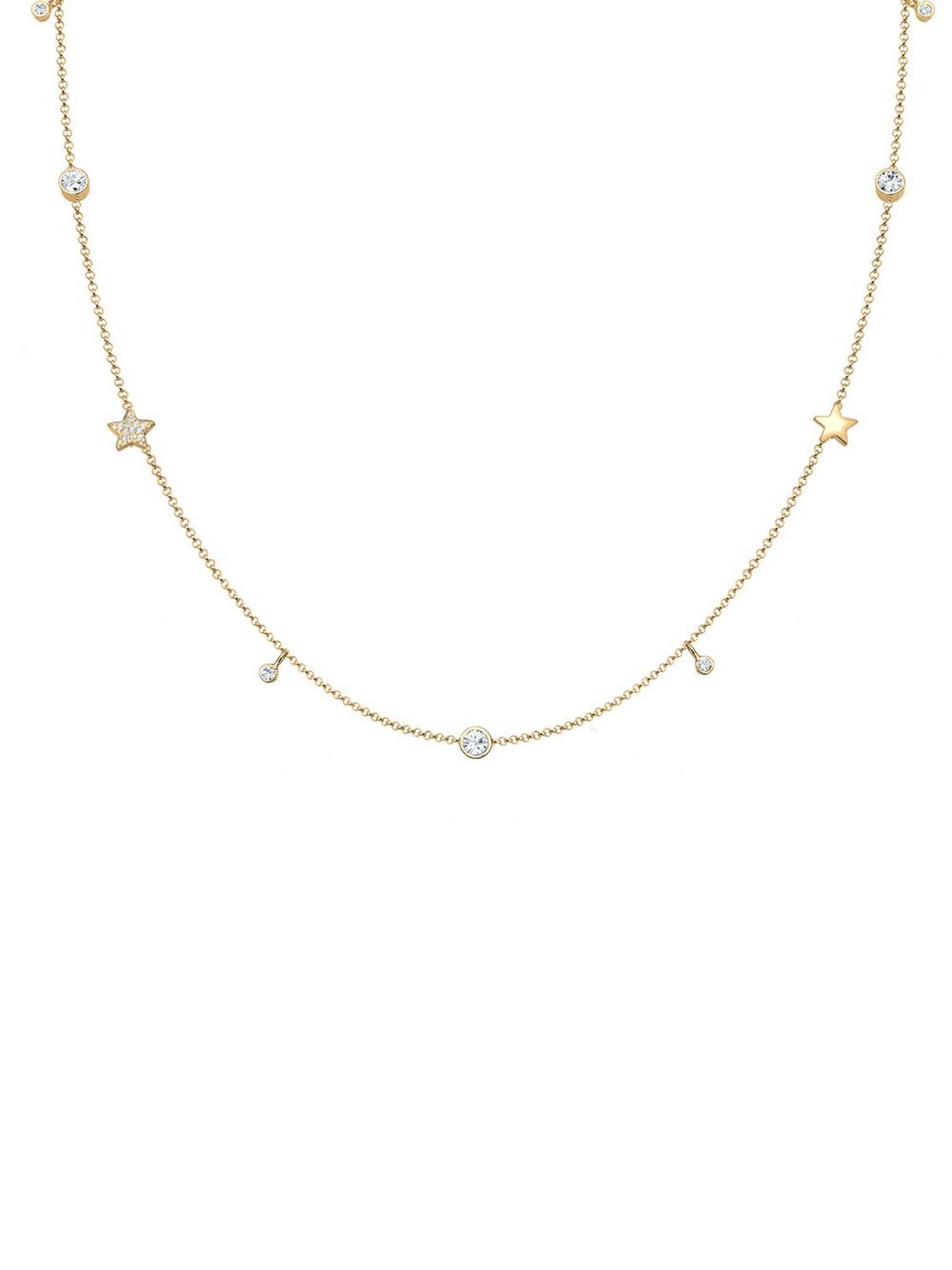 Elli Halskette Damen Sterlingsilber gold, 45