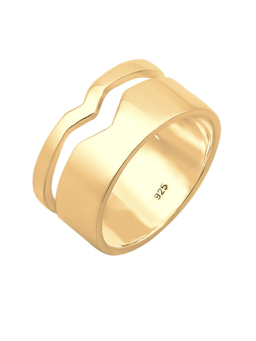 Elli Ring Damen Sterlingsilber gold, 56