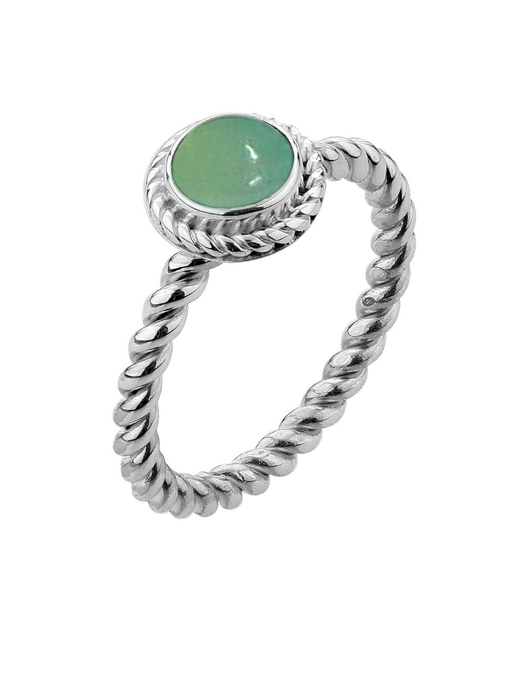 Nenalina Ring Damen Sterlingsilber grün, 52