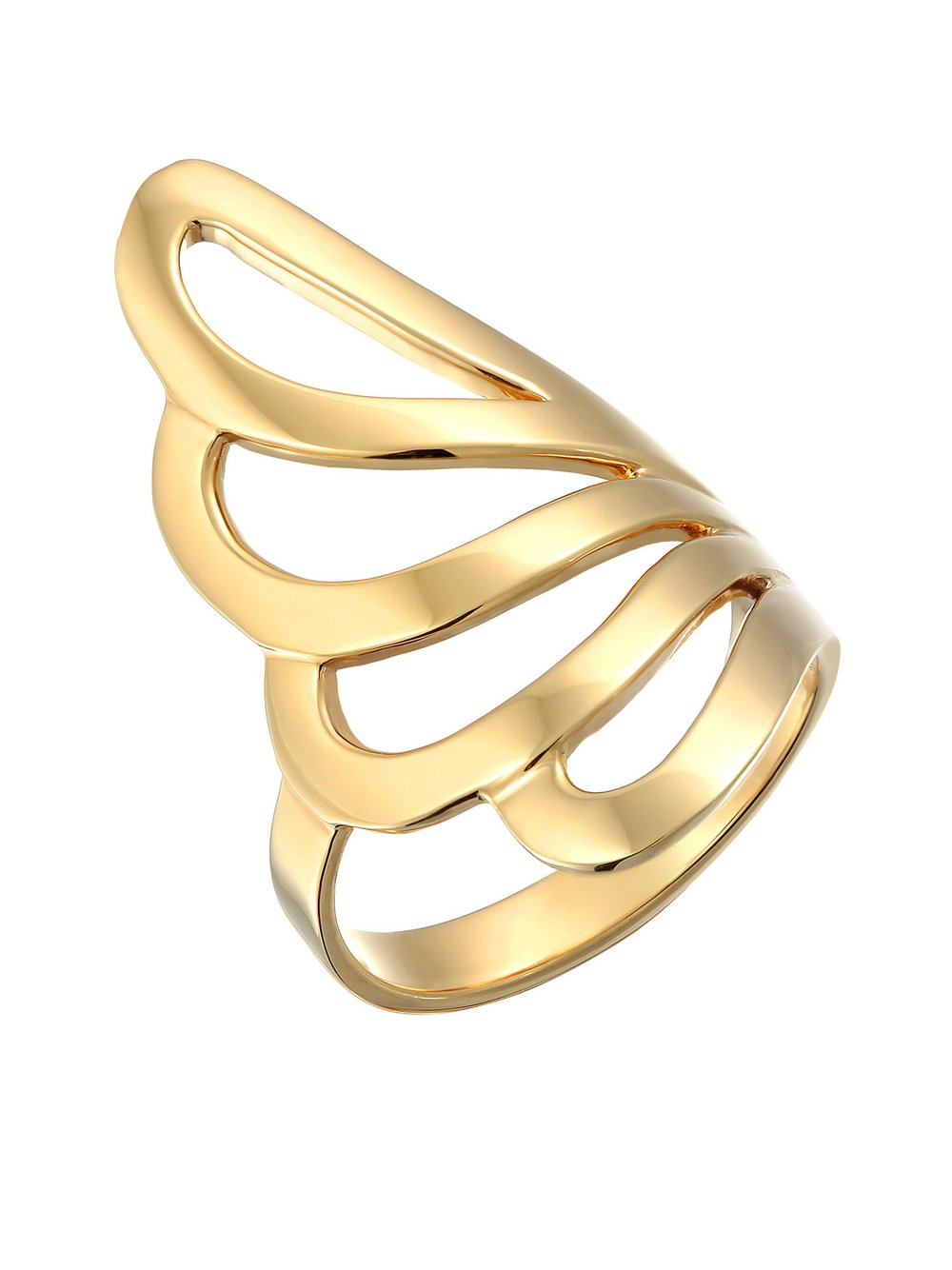 Nenalina Ring Damen Sterlingsilber gold, 60