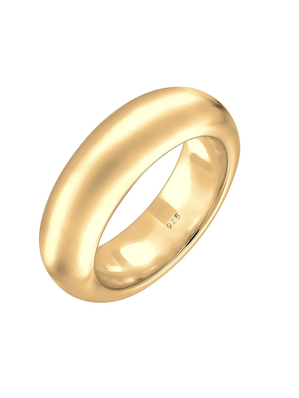 Elli PREMIUM Ring Damen Sterlingsilber gold, 52