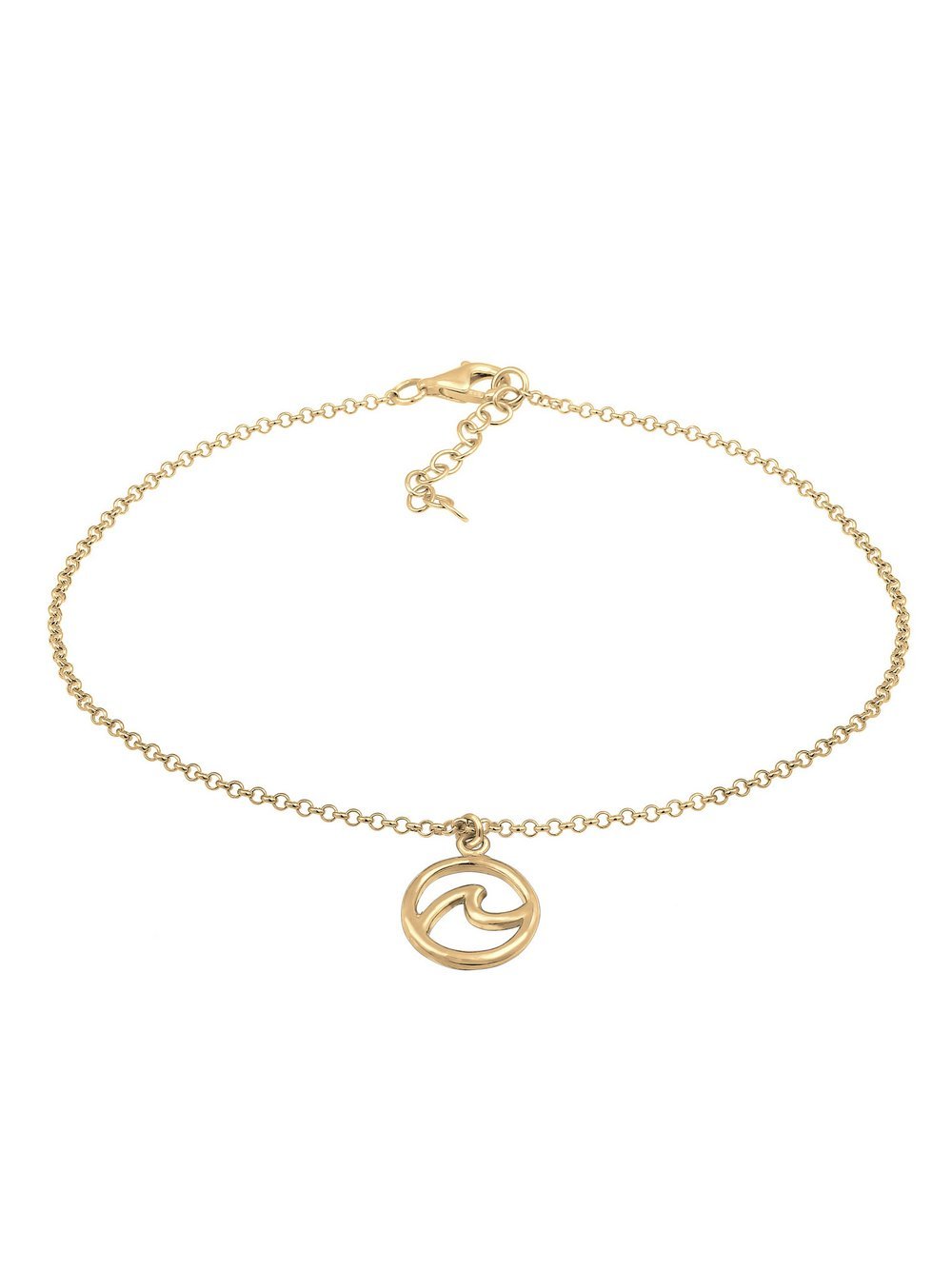 Elli Fußschmuck Damen Sterlingsilber gold, 22