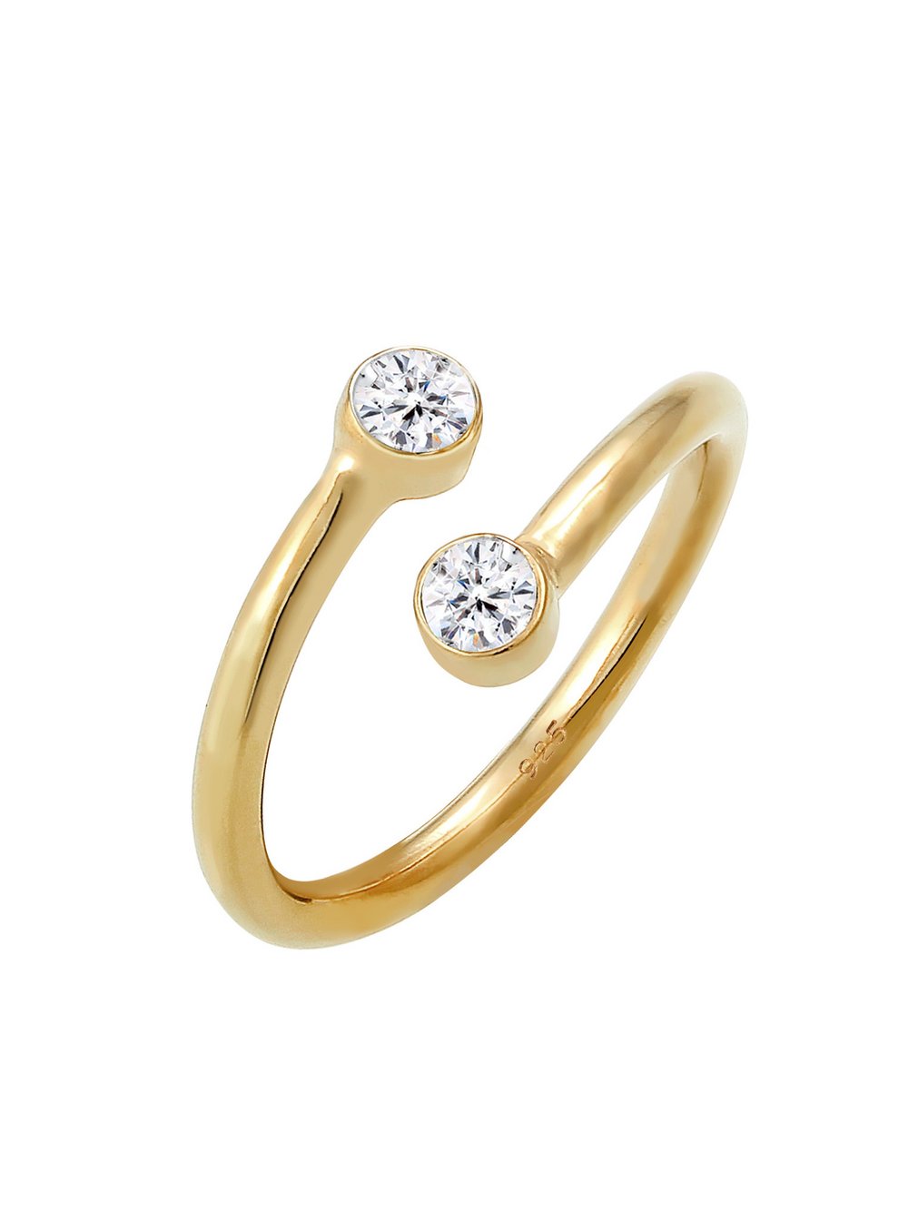 Elli Ring Damen Sterlingsilber gold, 58