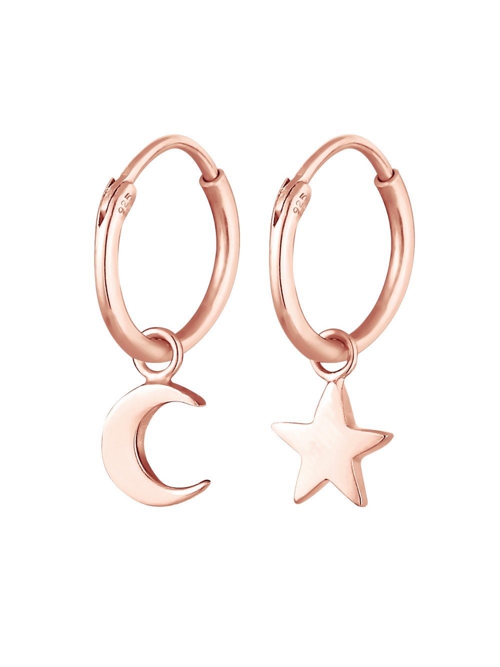 Elli Ohrringe Damen Sterlingsilber roségold, 22