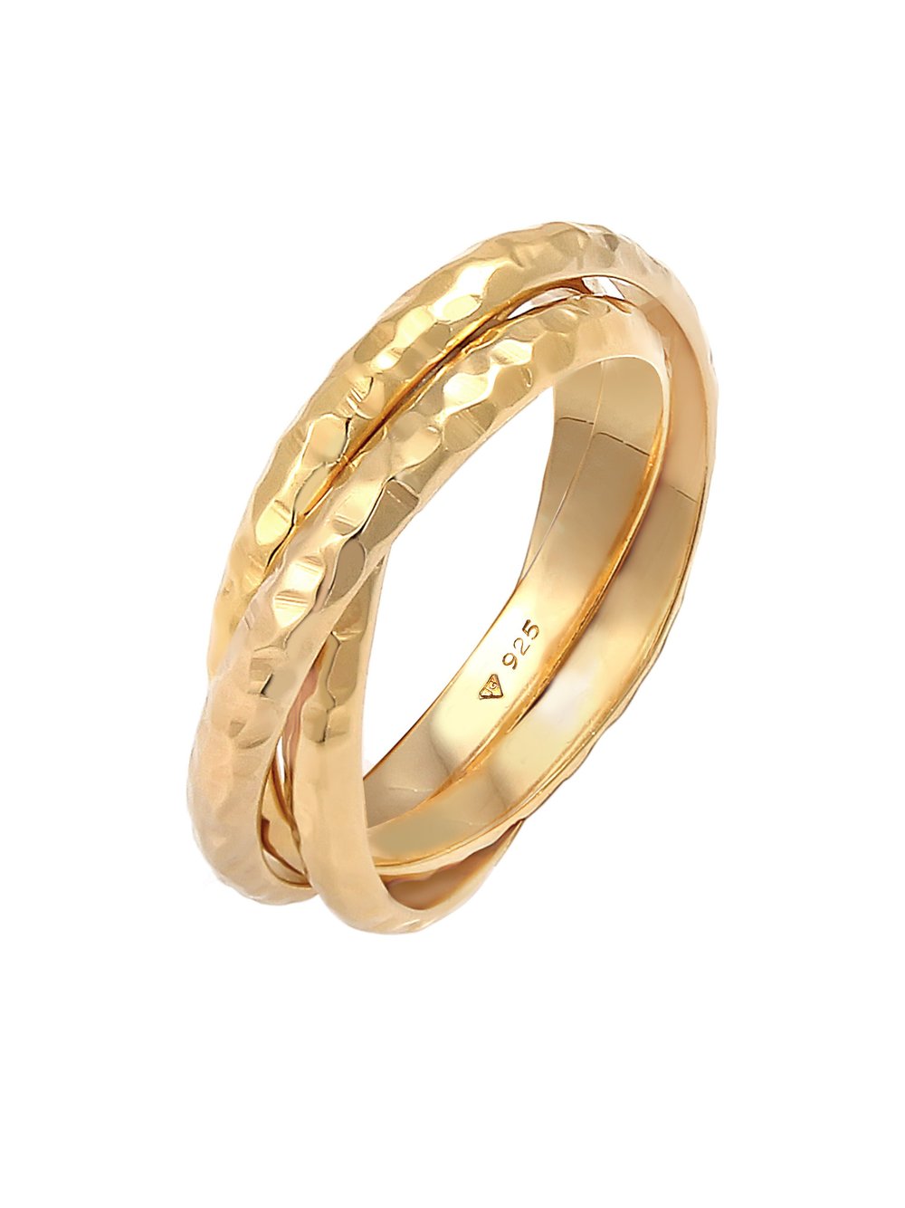 Elli Ring Damen Sterlingsilber gold, 58