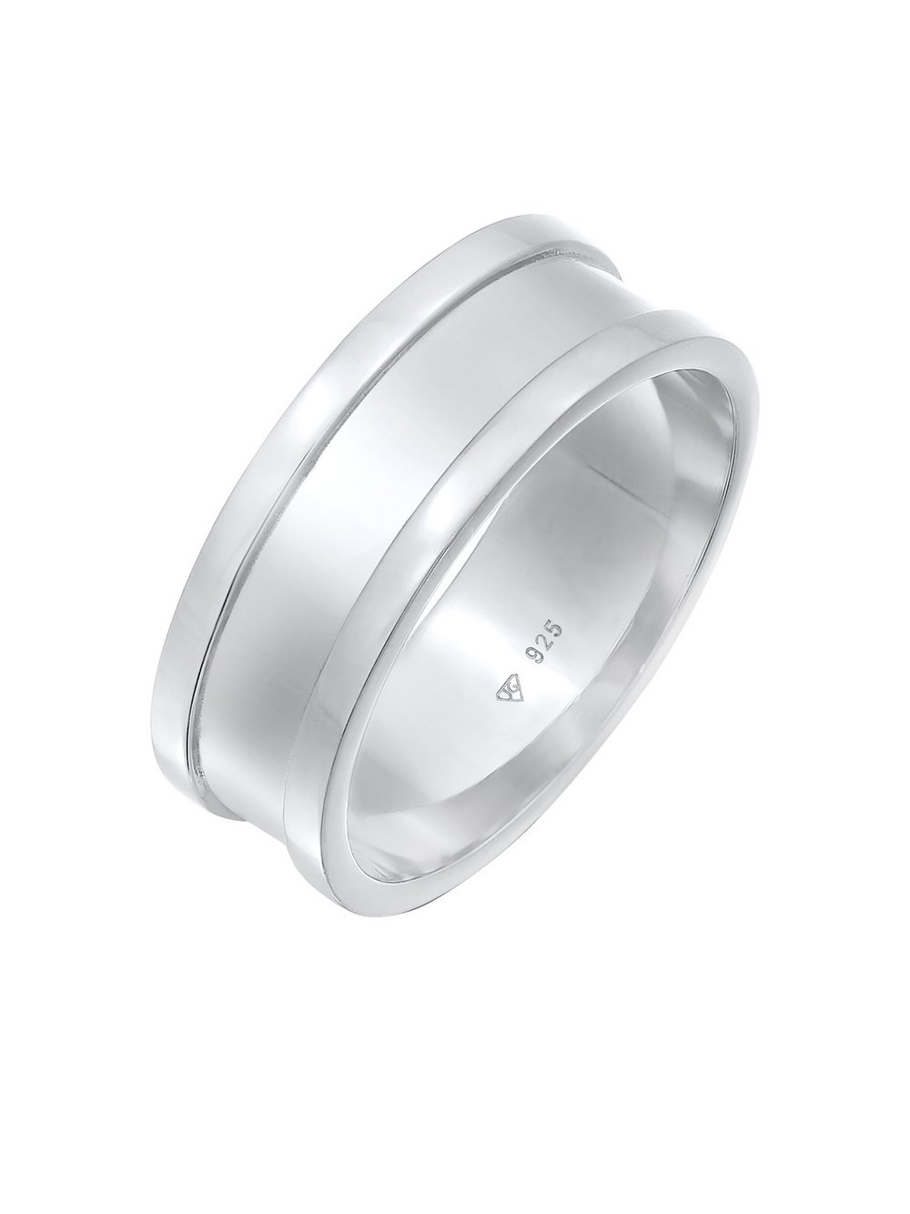 KUZZOI Ring Herren Sterlingsilber silber, 64