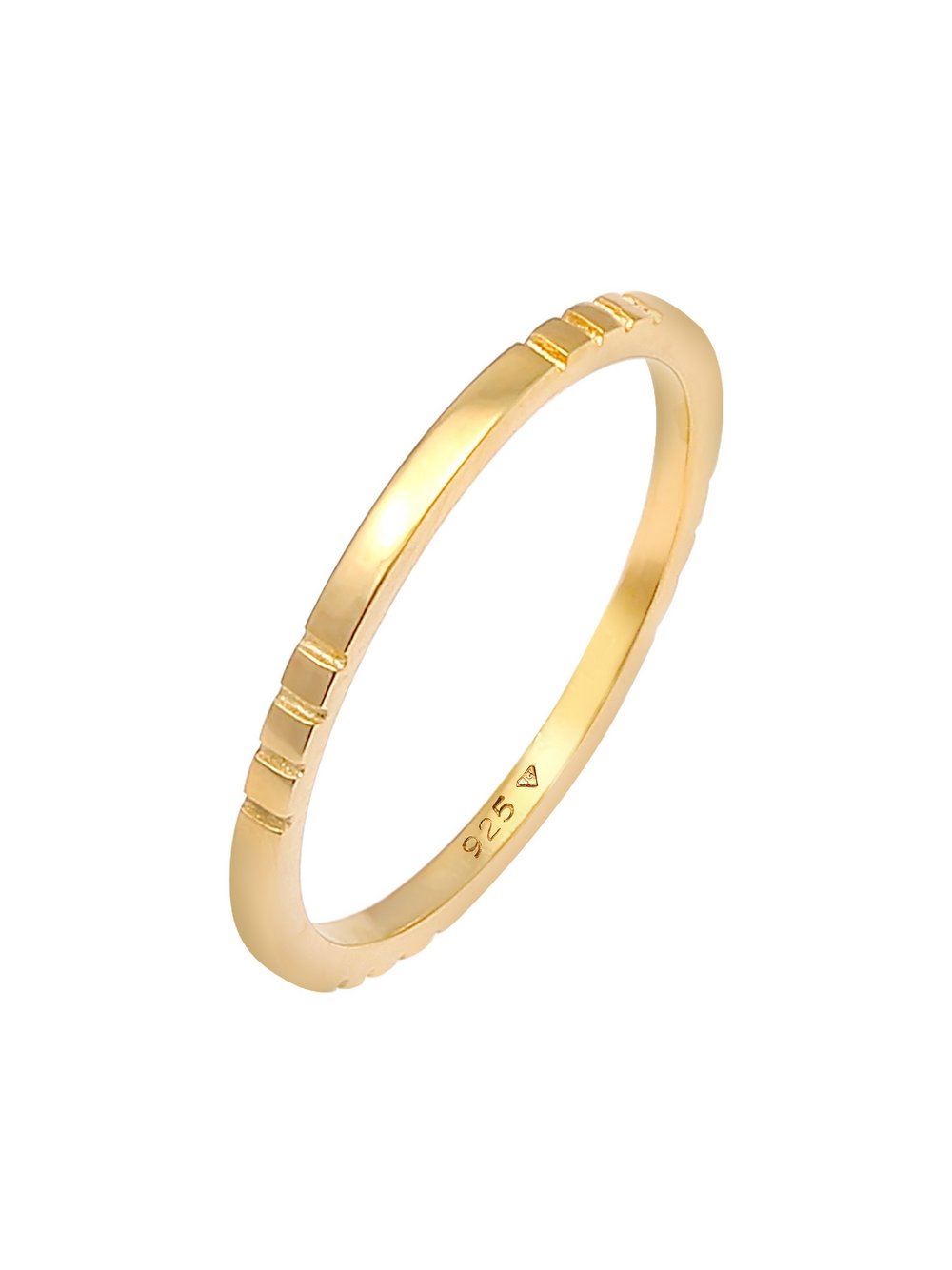 Elli Ring Damen Sterlingsilber gold, 54