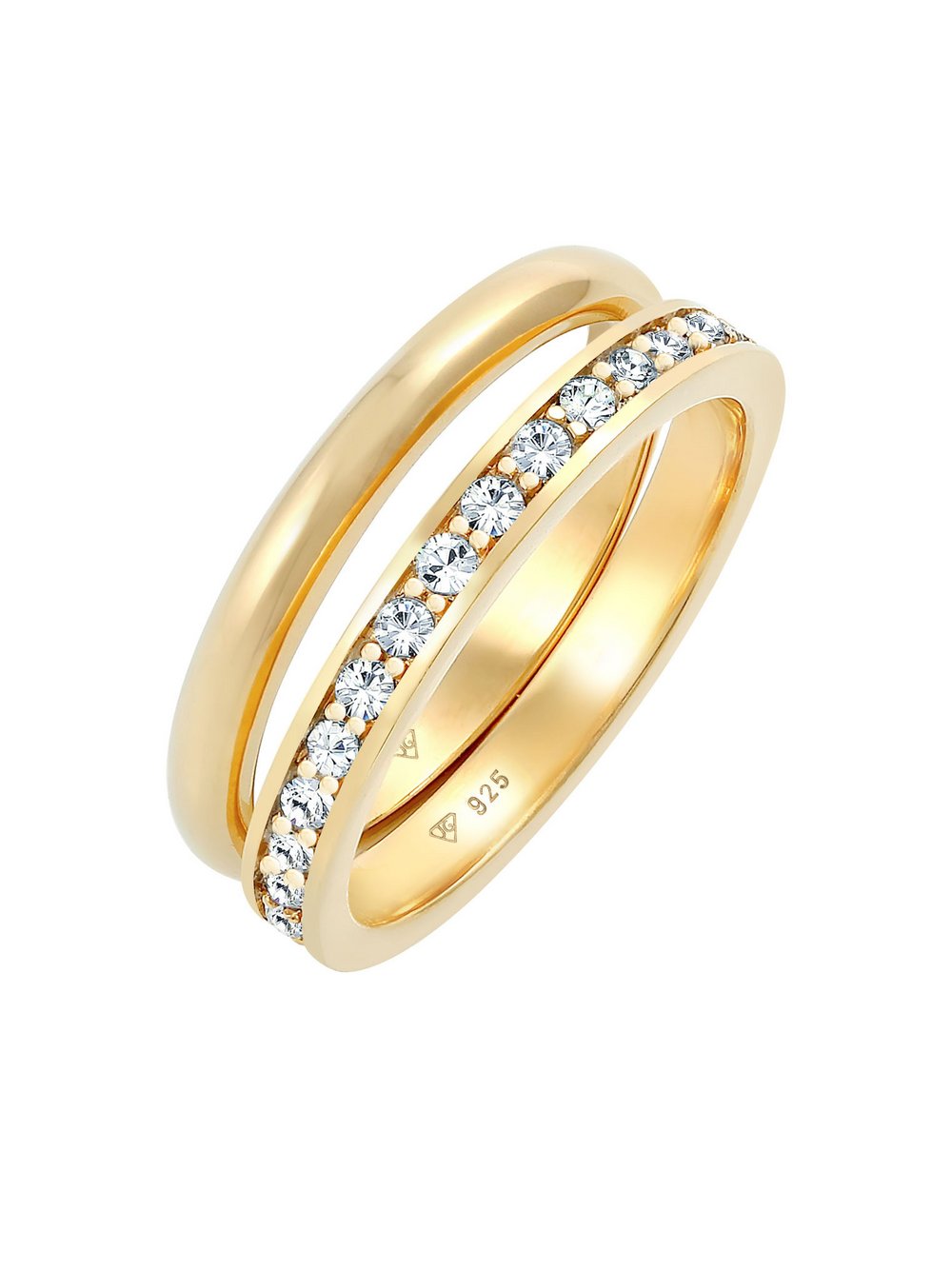 Elli Ring Damen Sterlingsilber gold, 54