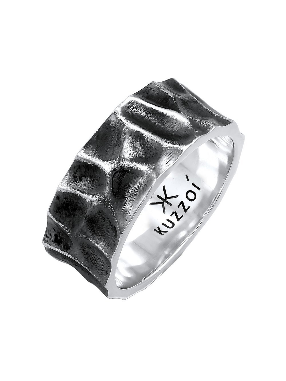 KUZZOI Ring Herren Sterlingsilber silber, 64