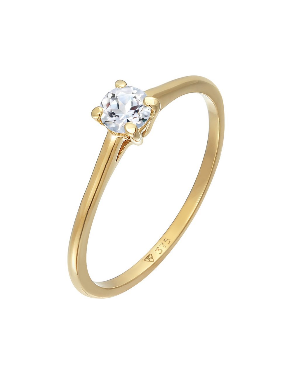 Elli PREMIUM Ring Damen Gelbgold gold, 58