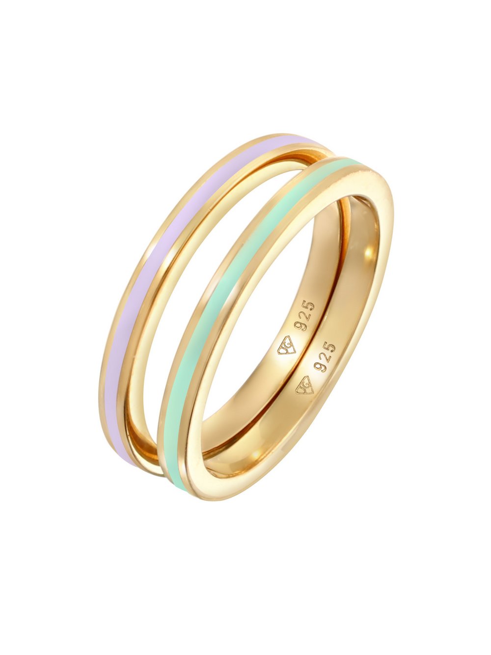 Elli Ring Damen Sterlingsilber gold, 58