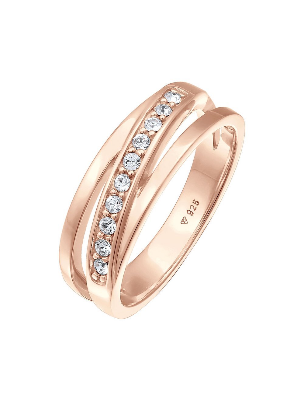 Elli Ring Damen Sterlingsilber gold, 58