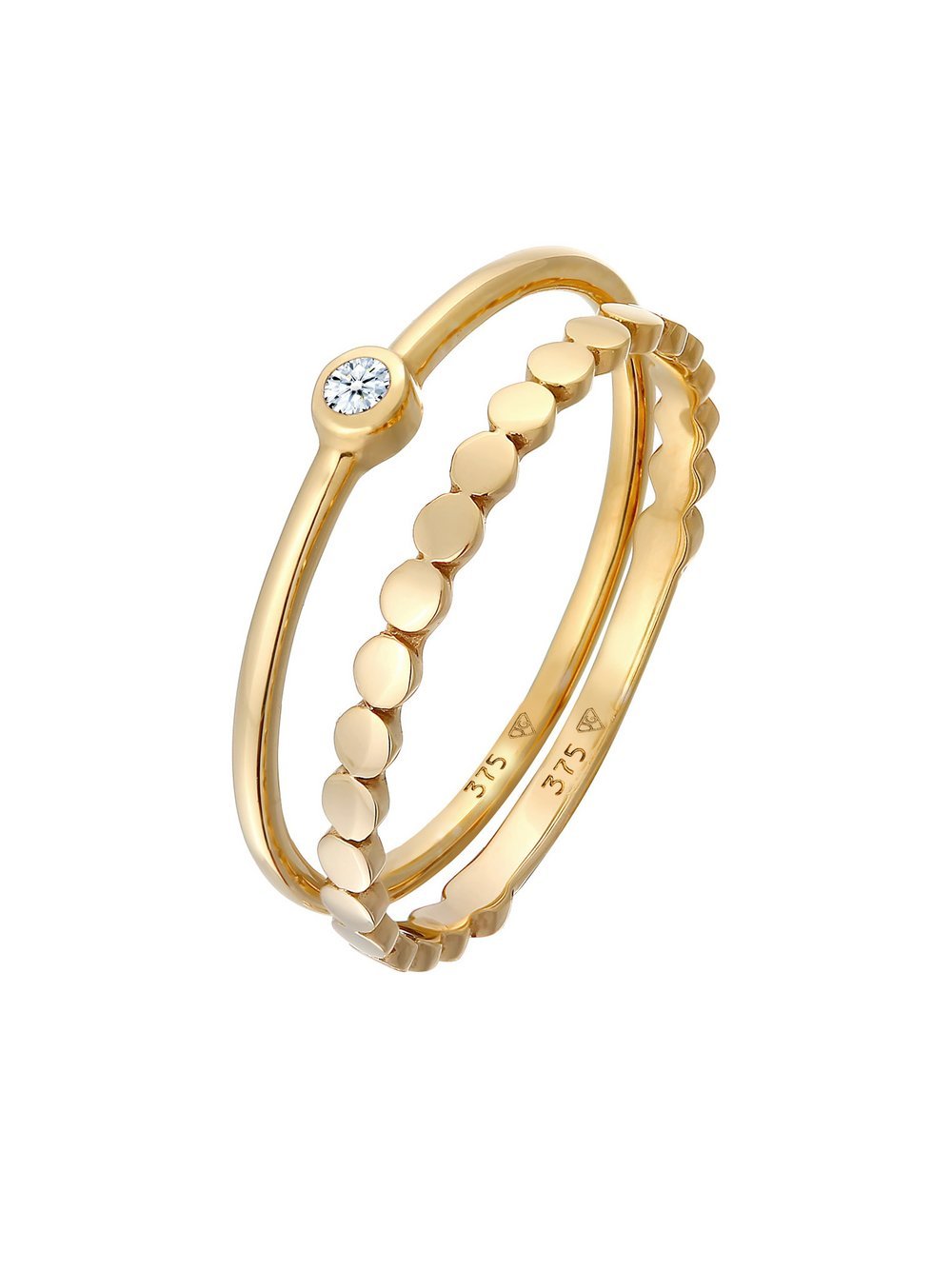 Elli Diamonds Ring Damen Gelbgold gold, 58