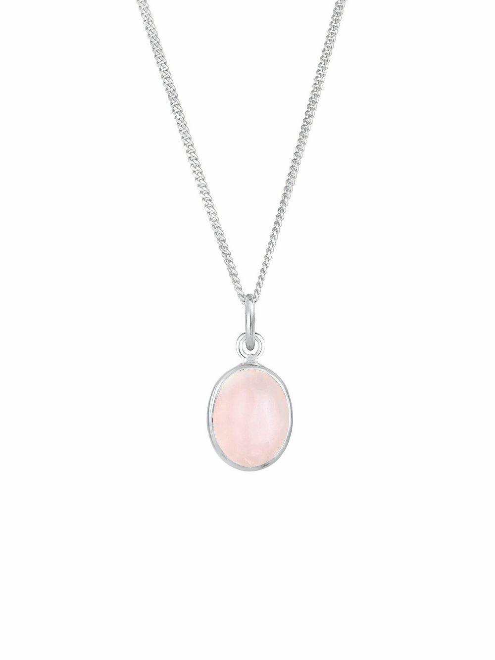 Thumbnail - Elli Halskette Damen Sterlingsilber rosa, 45