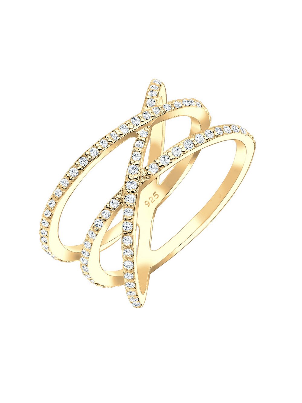 Elli Ring Damen Sterlingsilber gold, 52