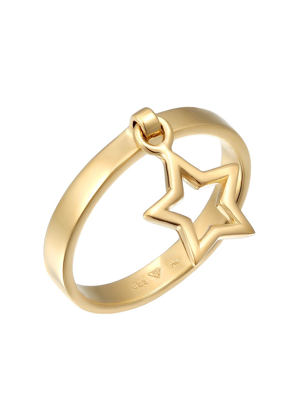 Elli Ring Damen Sterlingsilber gold, 54