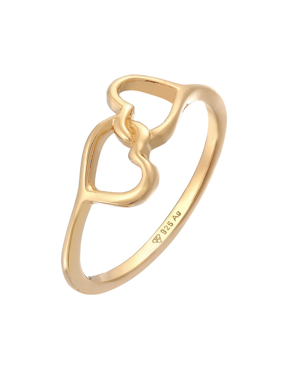 Elli Ring Damen Sterlingsilber gold, 58