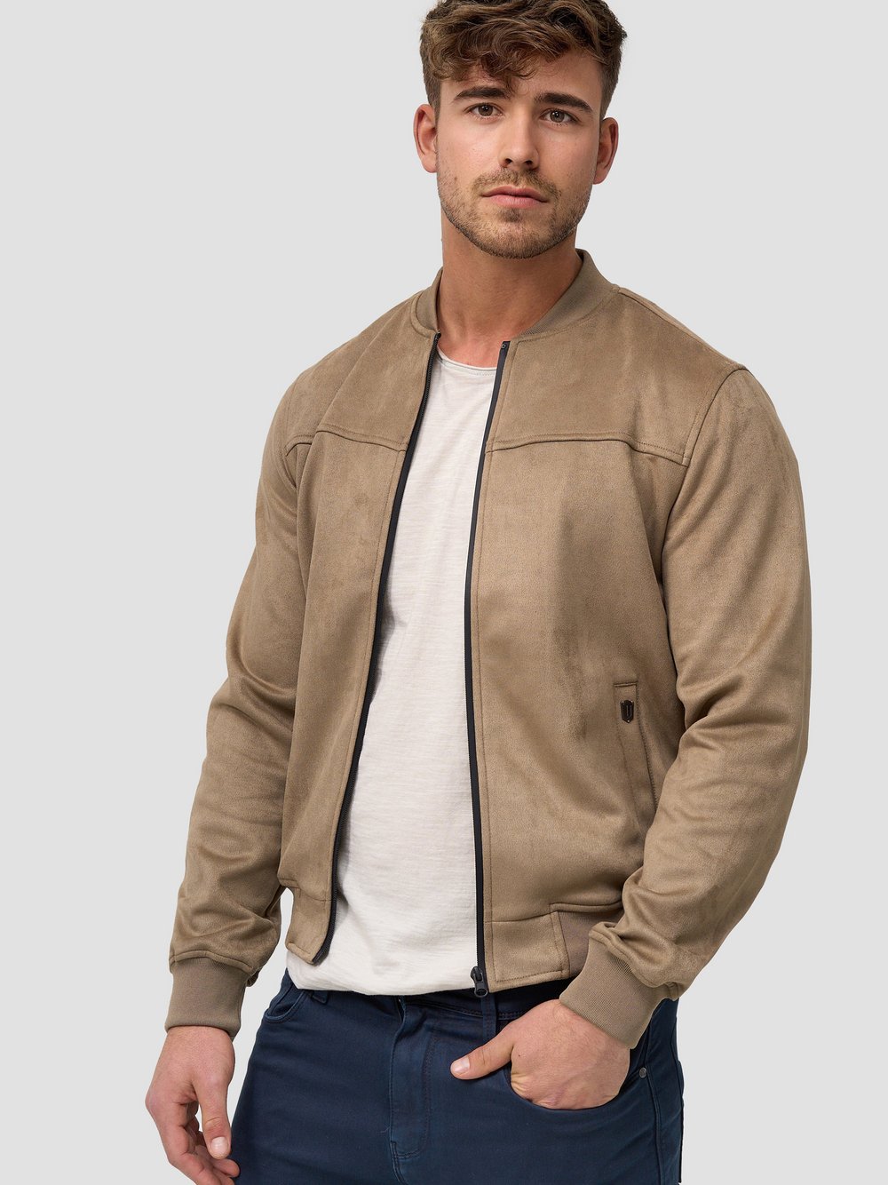 Indicode Übergangsjacke Herren beige, XL