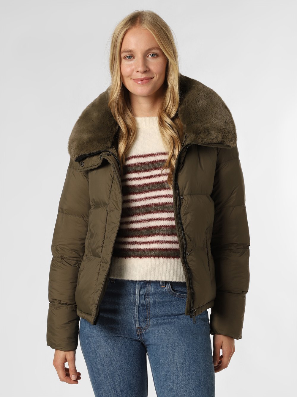 Marie Lund Steppjacke Damen grün, 40