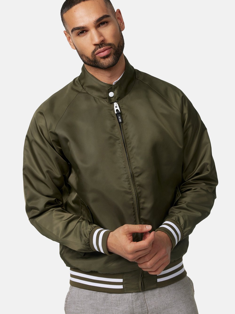 Indicode Übergangsjacke Herren Polyamid grün, XL