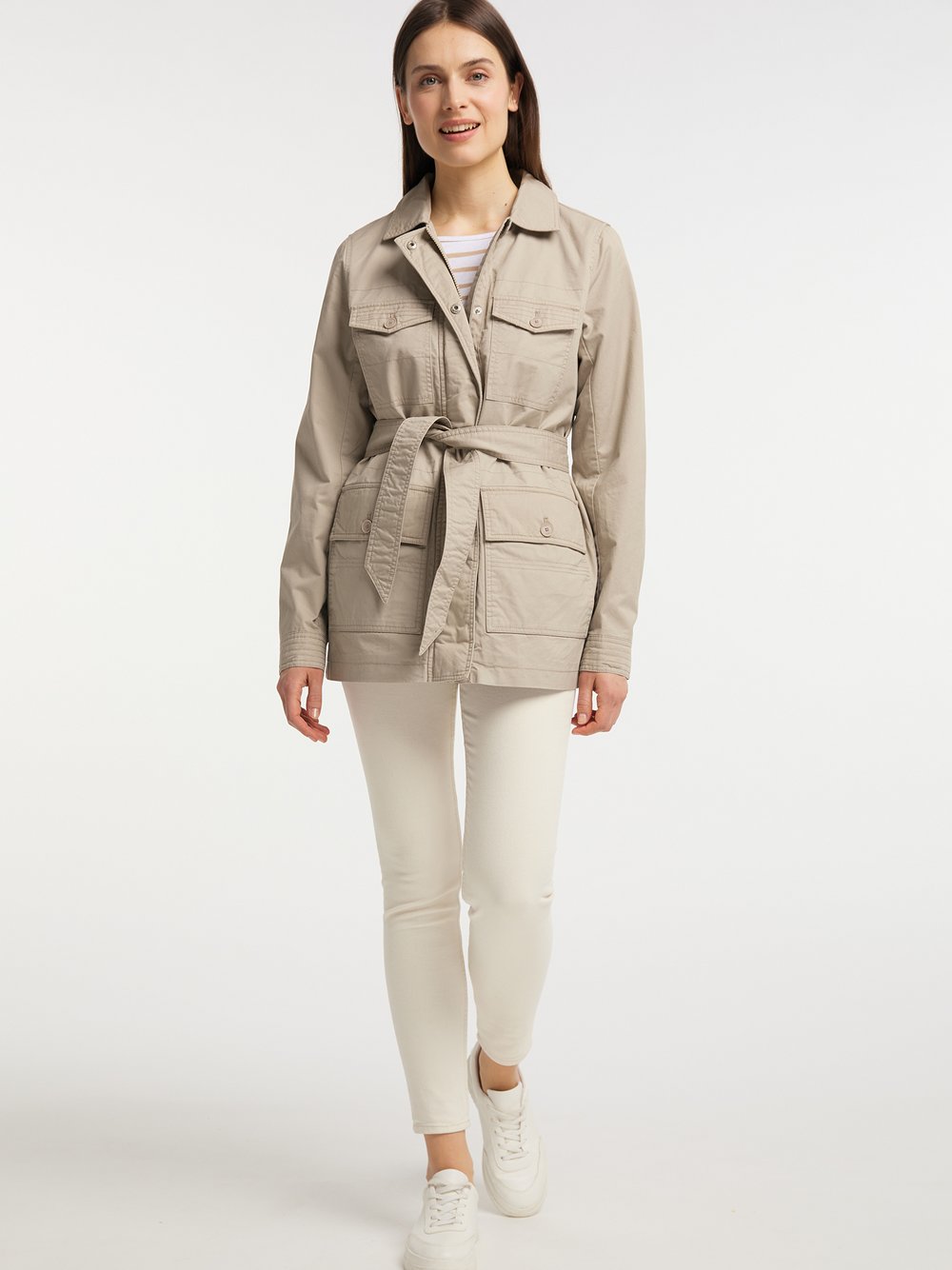 Usha Feldjacke Damen Baumwolle beige, S