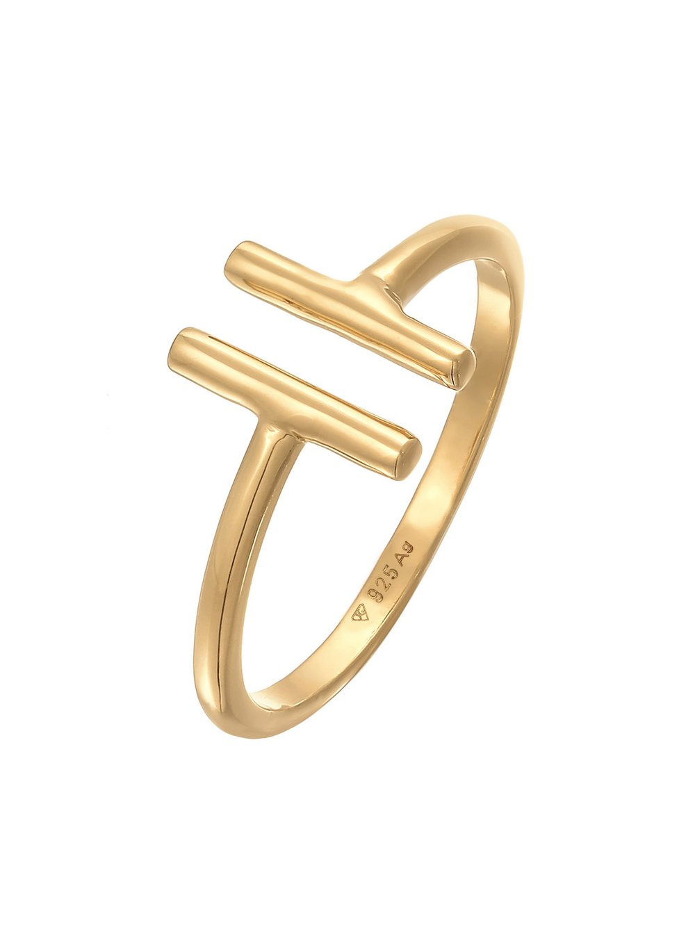 Elli Ring Damen Sterlingsilber gold, 54